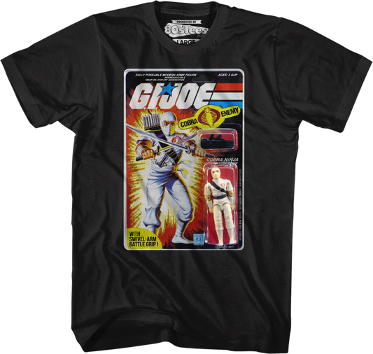 Storm Shadow Figure Box Art GI Joe T-Shirt