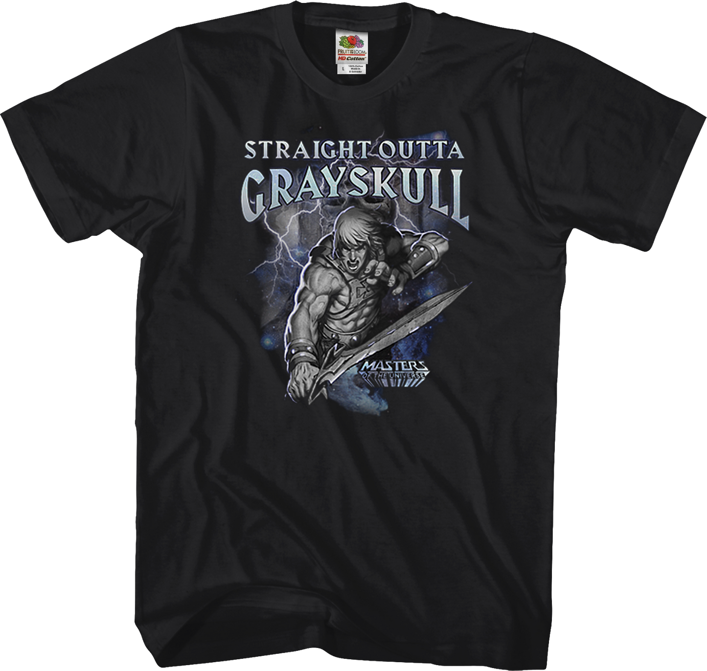 Straight Outta Grayskull Masters of the Universe T-Shirt