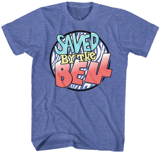 Striped Logo Saved By The Bell T-Shirt
