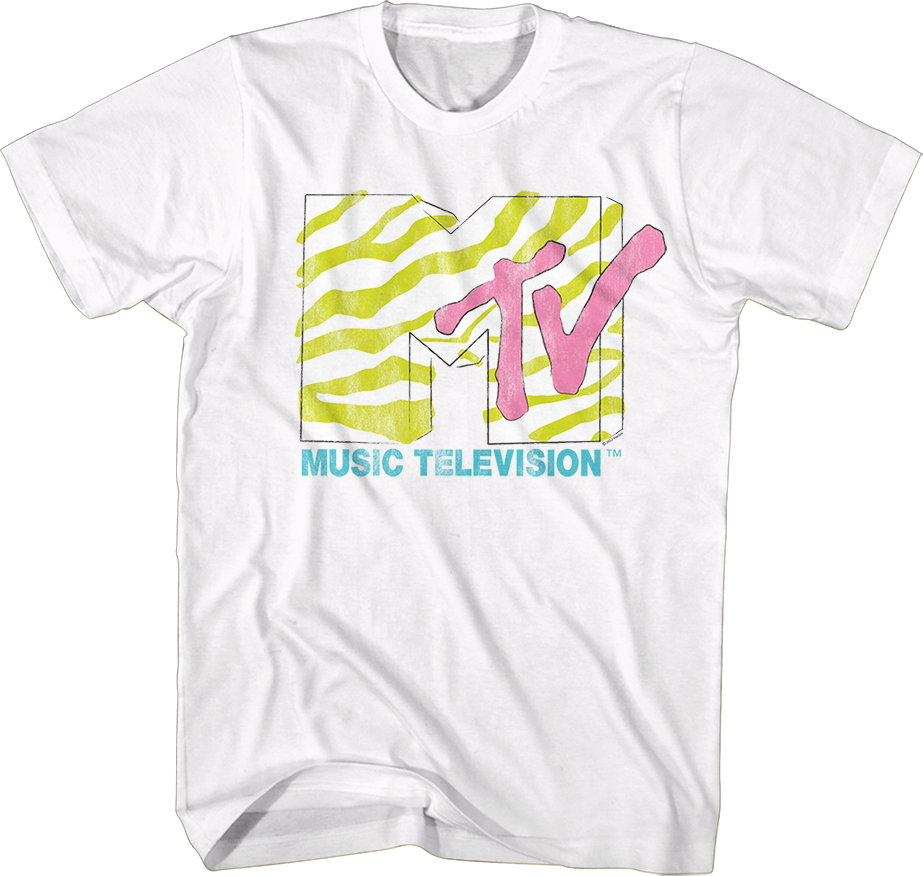 Stripes Logo MTV Shirt