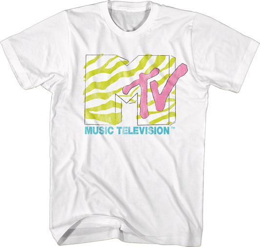 Stripes Logo MTV Shirt