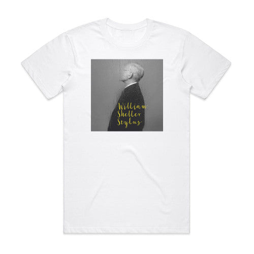 William Sheller Stylus Album Cover T-Shirt White