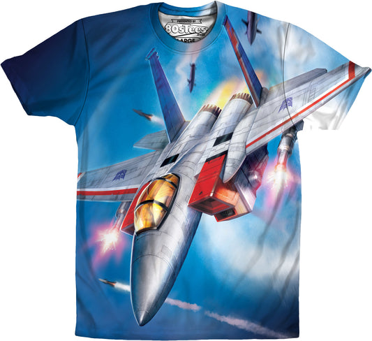 Sublimated Seeker Starscream Transformers Shirt