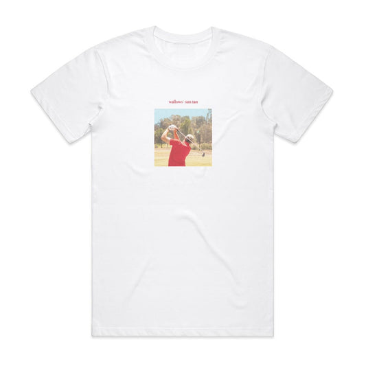 Wallows Sun Tan T-Shirt White