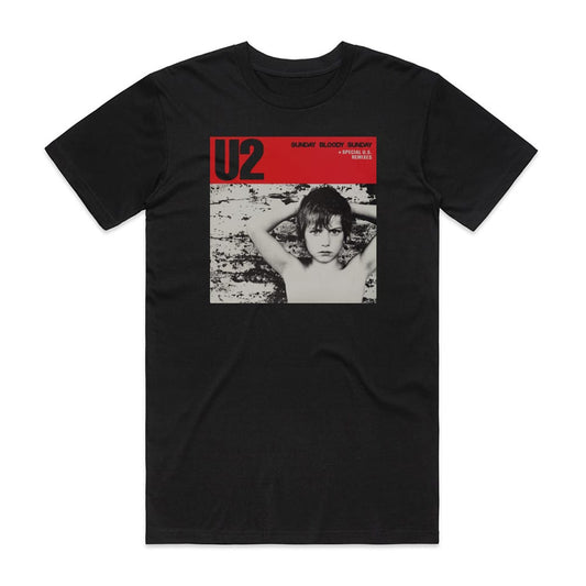 U2 Sunday Bloody Sunday T-Shirt Black