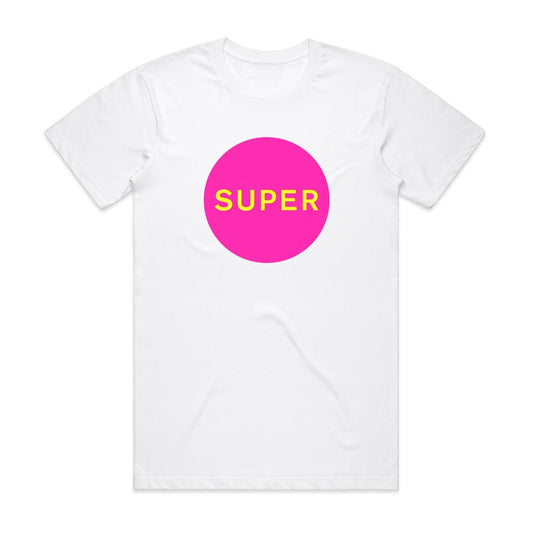 Pet Shop Boys Super 1 T-Shirt White
