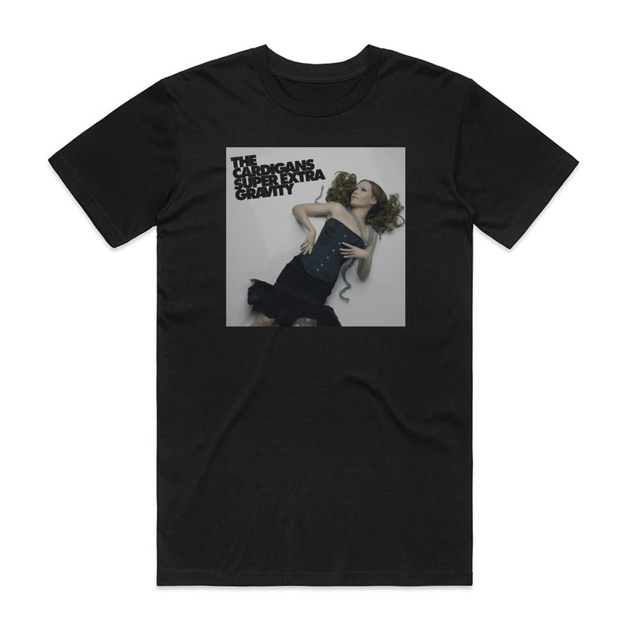 The Cardigans Super Extra Gravity T-Shirt Black
