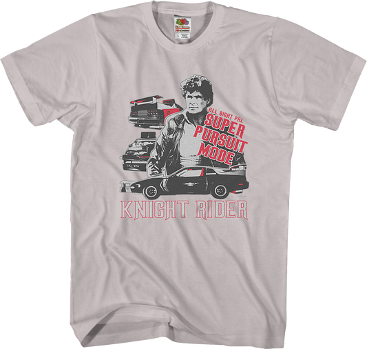 Super Pursuit Mode Knight Rider T-Shirt