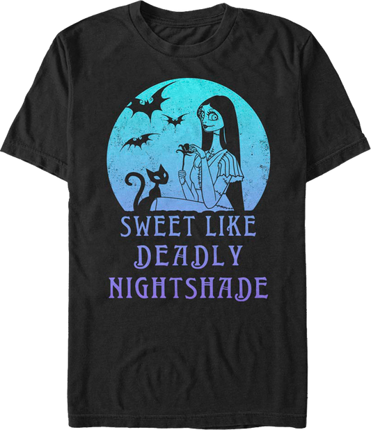 Sweet Like Deadly Nightshade Nightmare Before Christmas T-Shirt