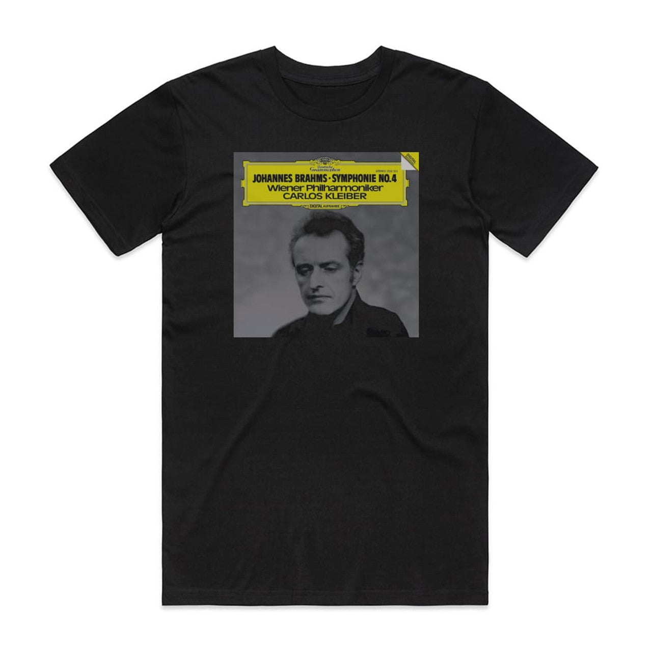 Carlos Kleiber Symphonie No 4 T-Shirt Black
