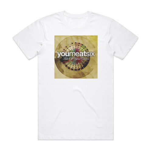 You Me At Six Take Off Your Colours 1 Album Cover T-Shirt White