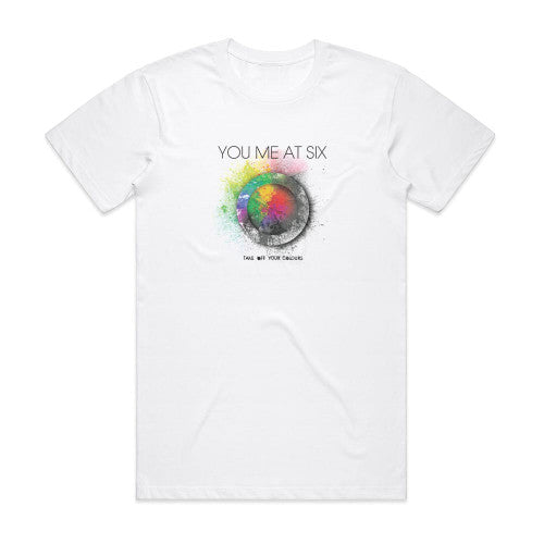 You Me At Six Take Off Your Colours Album Cover T-Shirt White