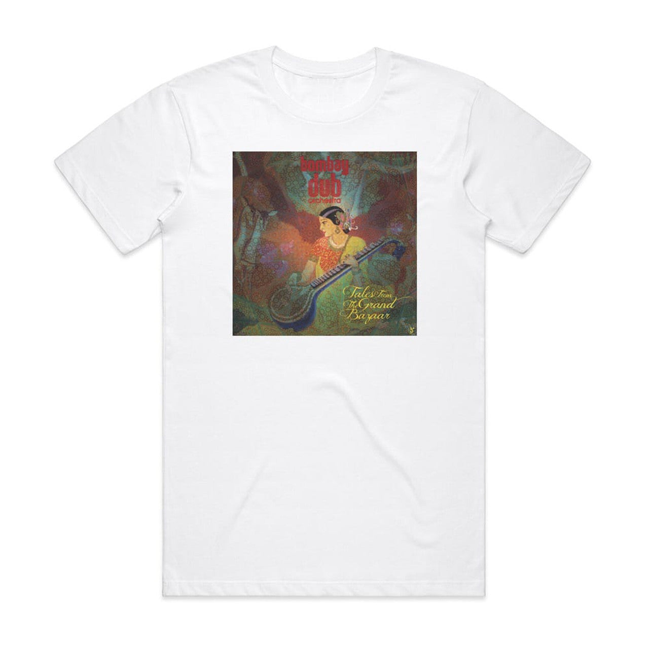 Bombay Dub Orchestra Tales From The Grand Bazaar T-Shirt White