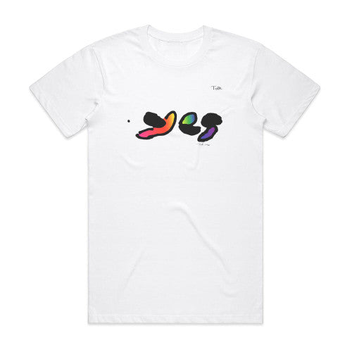 Yes Talk Album Cover T-Shirt White