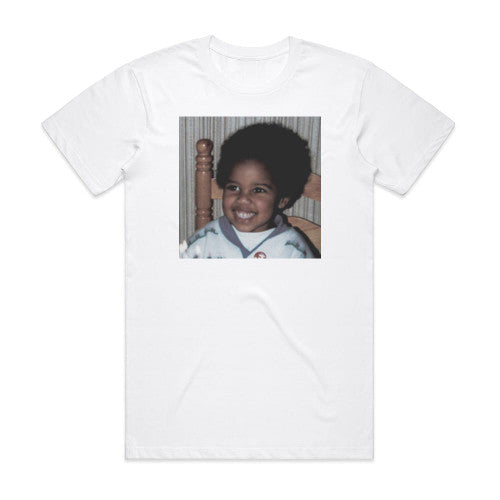Young Fathers Tape One Album Cover T-Shirt White