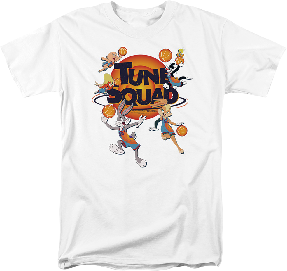 Tune Squad Team Photo Space Jam T-Shirt