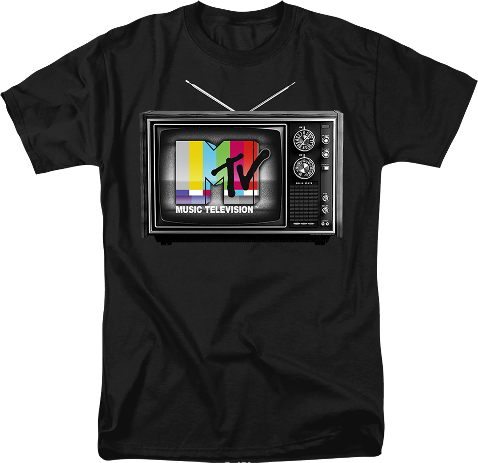 Television Logo MTV Shirt