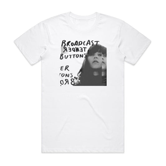 Broadcast Tender Buttons T-Shirt White