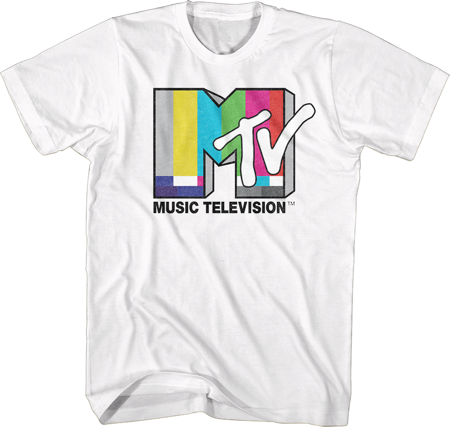 Test Pattern Logo MTV Shirt