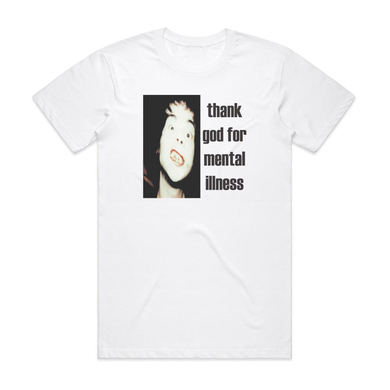 The Brian Jonestown Massacre Thank God For Mental Illness T-Shirt White