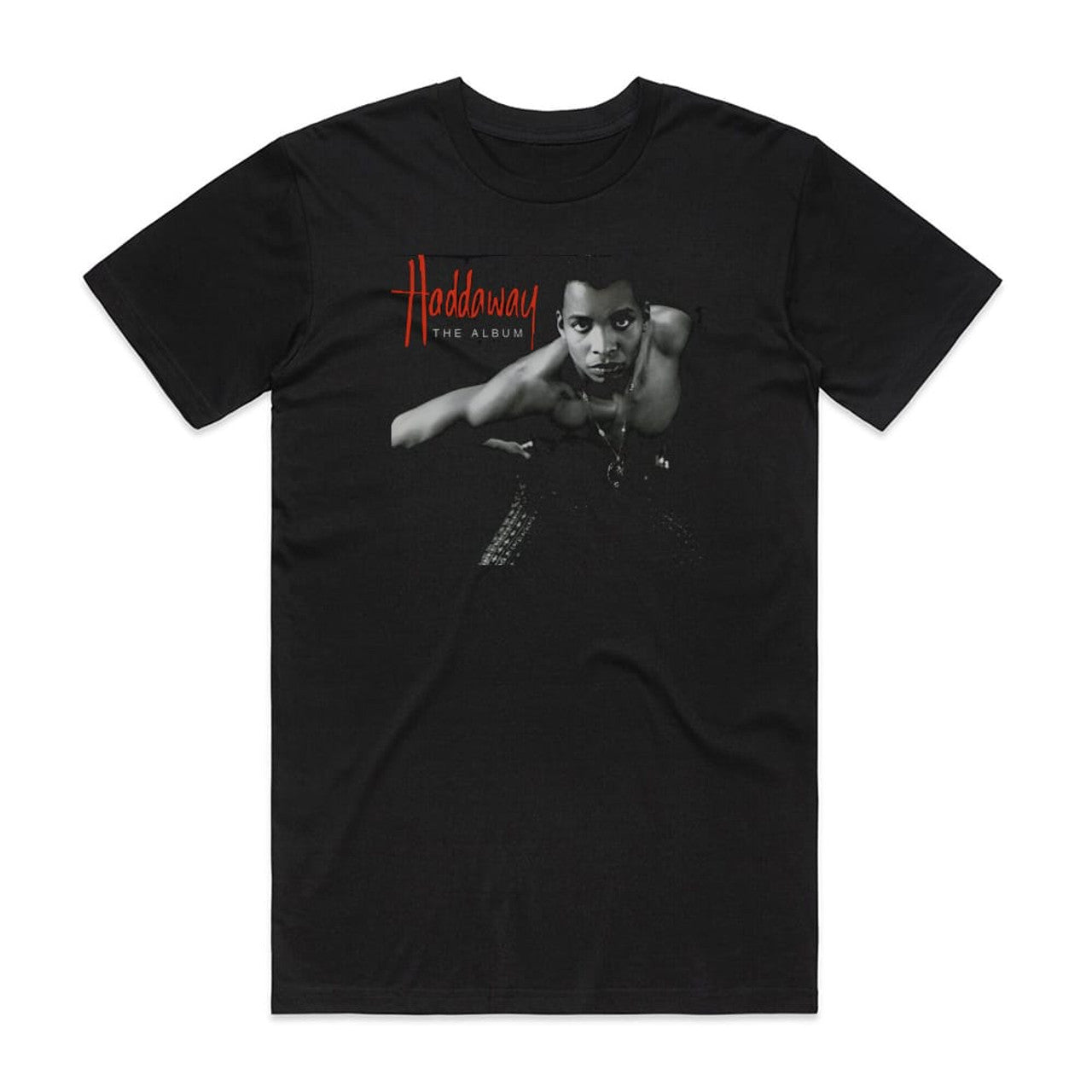 Haddaway The Album T-Shirt Black