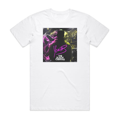 Yonas The Black Canvas Album Cover T-Shirt White