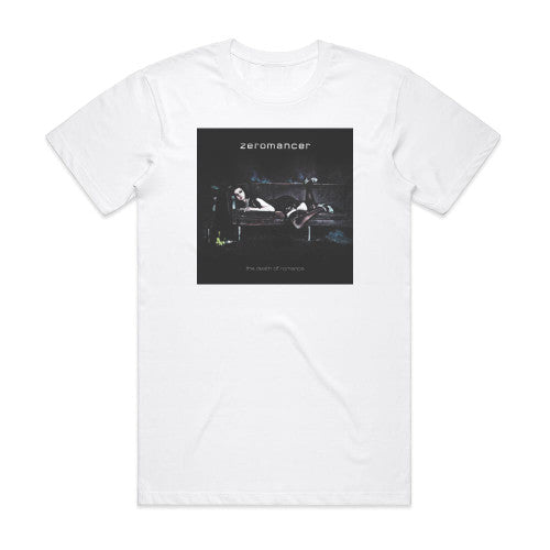 Zeromancer The Death Of Romance Album Cover T-Shirt White