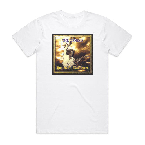 Yngwie J Malmsteen The Genesis 1 Album Cover T-Shirt White