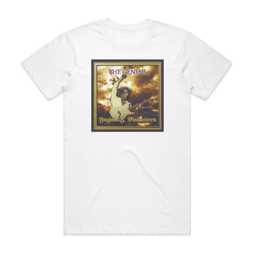 Yngwie J Malmsteen The Genesis Album Cover T-Shirt White
