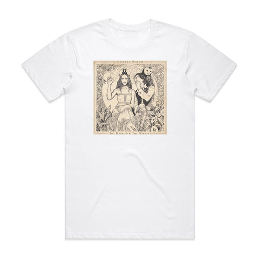 Gillian Welch The Harrow The Harvest T-Shirt White