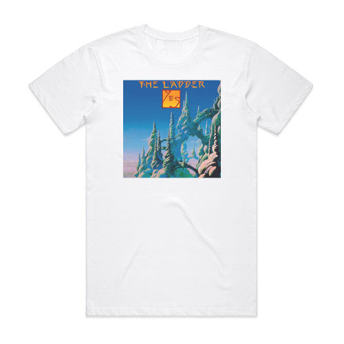 Yes The Ladder Album Cover T-Shirt White