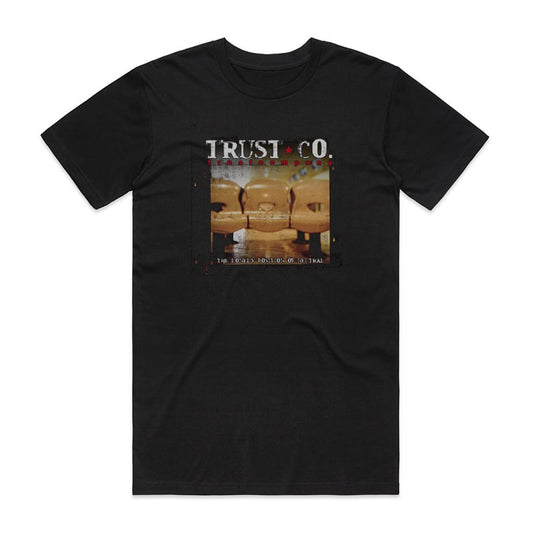 TRUSTcompany The Lonely Position Of Neutral T-Shirt Black