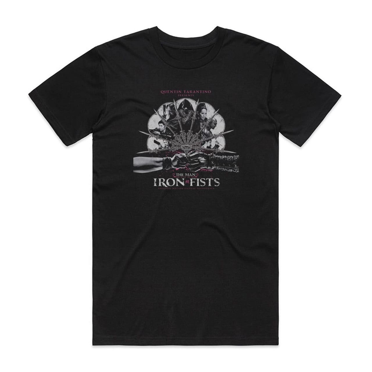 Various Artists The Man With The Iron Fists T-Shirt Black