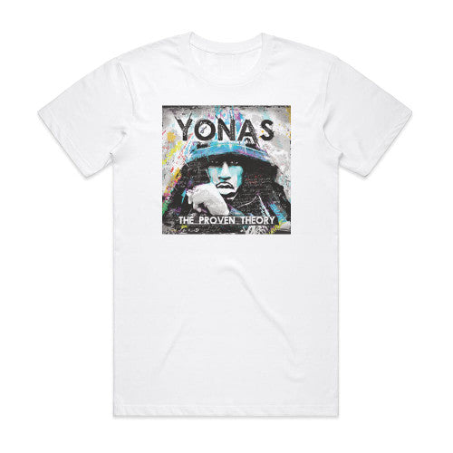 Yonas The Proven Theory Album Cover T-Shirt White