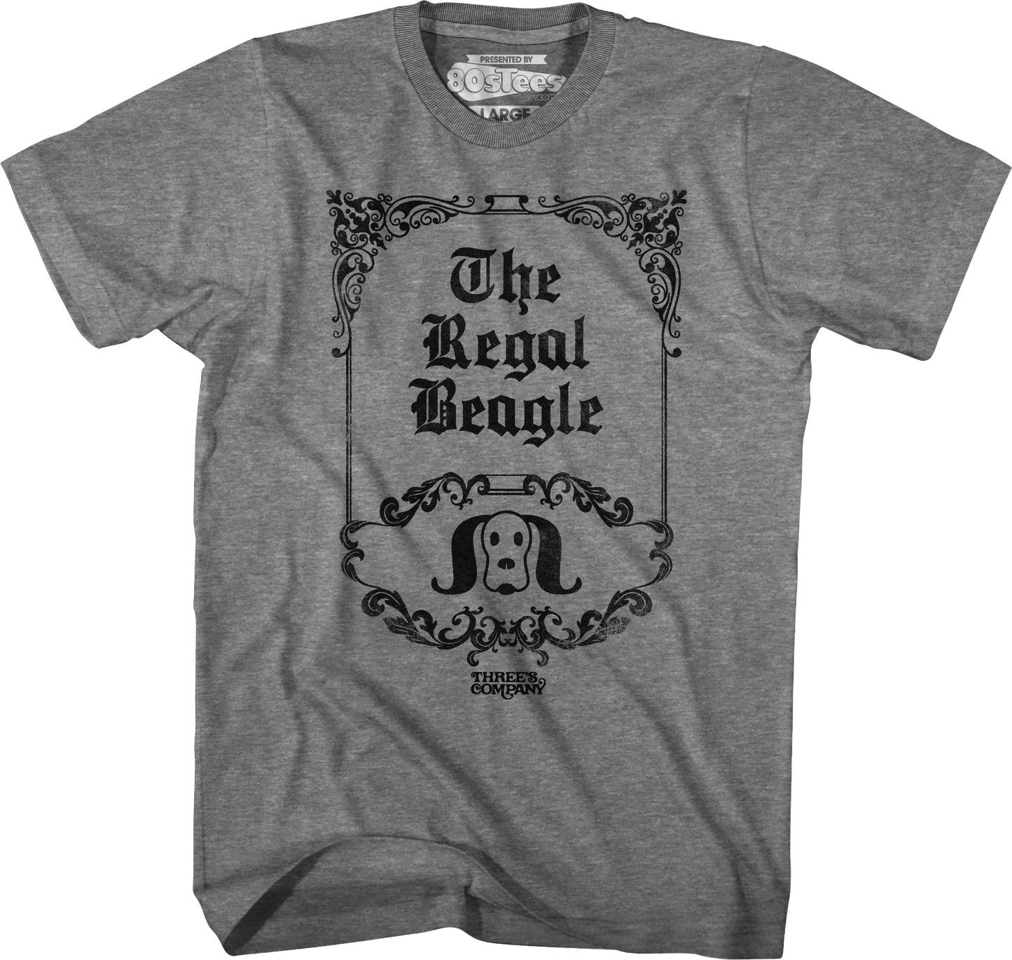 The Regal Beagle Three's Company T-Shirt