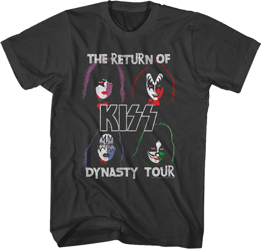 The Return Of Dynasty Tour KISS T-Shirt