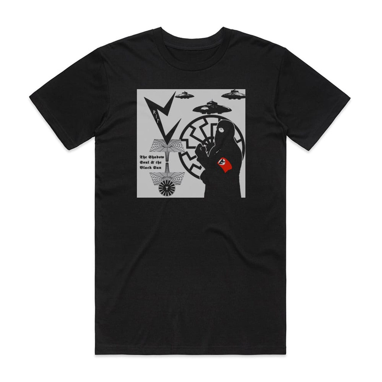 VRIL The Shadow Soul The Black Sun T-Shirt Black