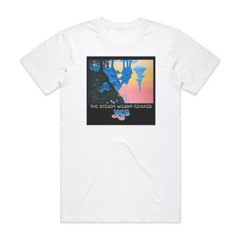 Yes The Steven Wilson Remixes Album Cover T-Shirt White