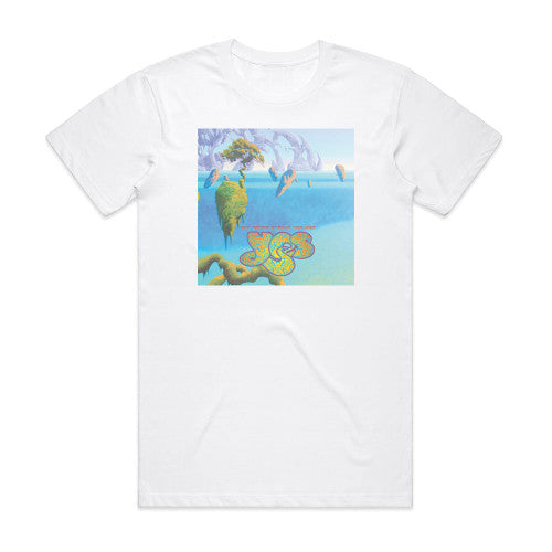 Yes The Studio Albums 19691987 Album Cover T-Shirt White