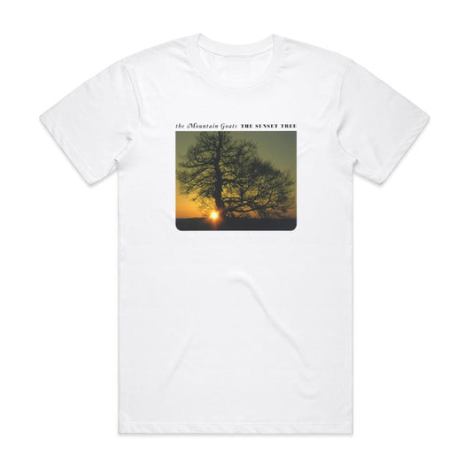 The Mountain Goats The Sunset Tree T-Shirt White