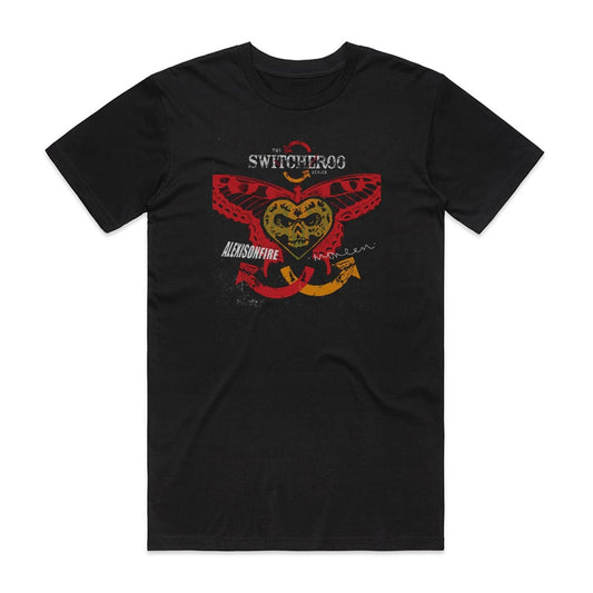 Alexisonfire The Switcheroo Series Alexisonfire Vs Moneen T-Shirt Black