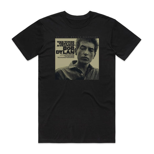 Bob Dylan The Times They Are A Changin 2 T-Shirt Black