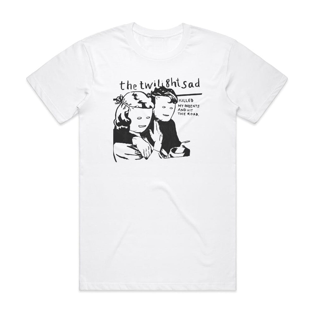 The Twilight Sad The Twilight Sad Killed My Parents And Hit The Road T-Shirt White