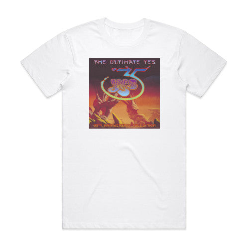 Yes The Ultimate Yes 35Th Anniversary Collection Album Cover T-Shirt White