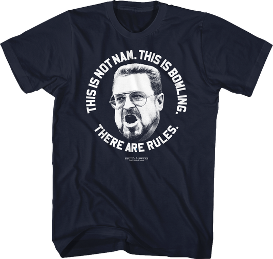 There Are Rules Big Lebowski T-Shirt