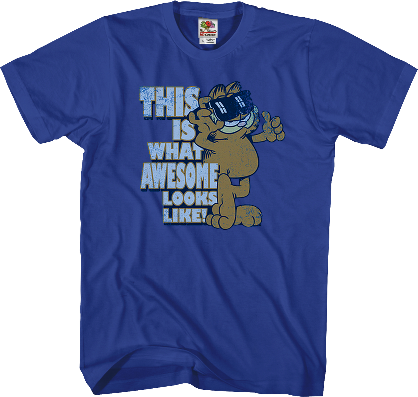 This Is What Awesome Looks Like Garfield T-Shirt