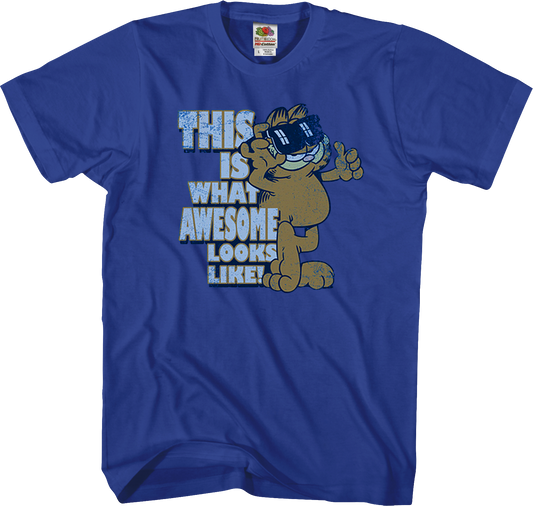 This Is What Awesome Looks Like Garfield T-Shirt