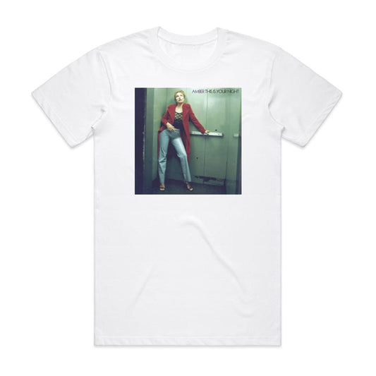 Amber This Is Your Night T-Shirt White