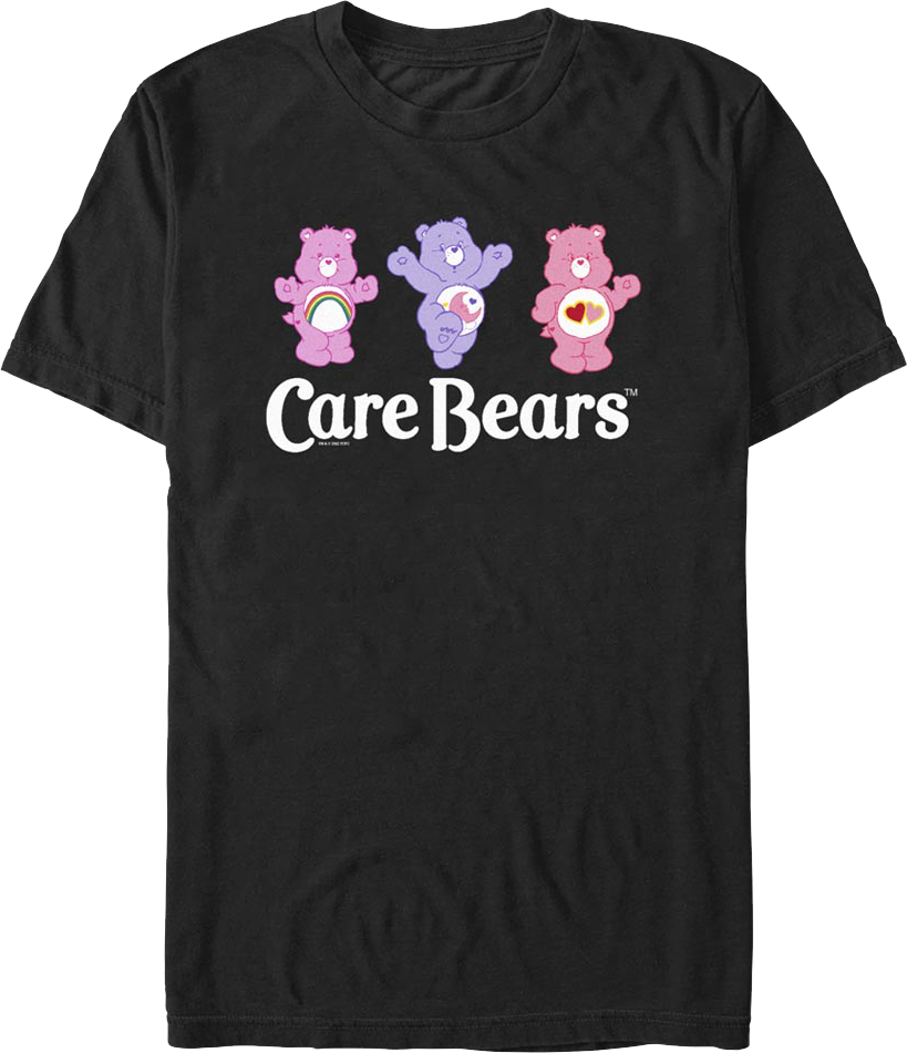 Three Caring Friends Care Bears T-Shirt