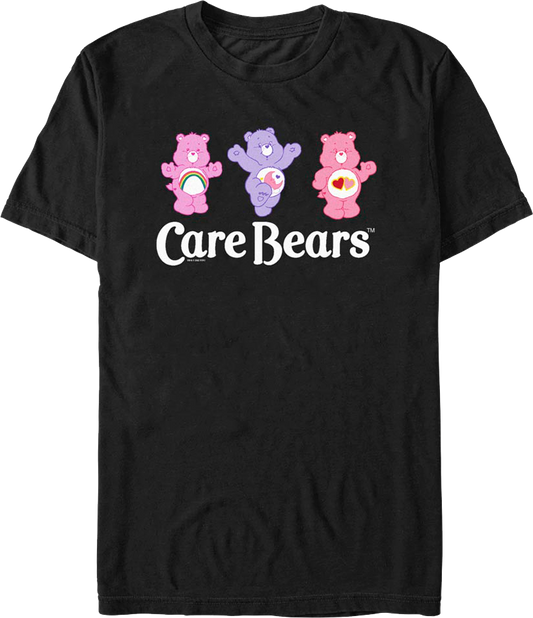 Three Caring Friends Care Bears T-Shirt